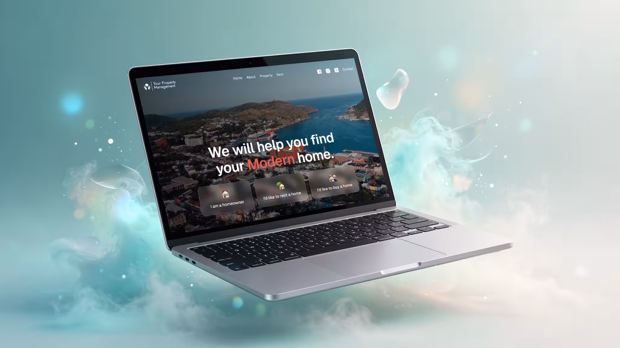 YourPM property management services website